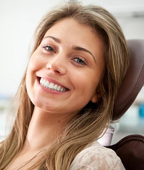 Patient smiling